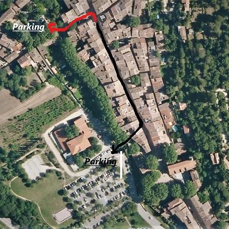 Studio En Duplex La Roquebrussanne Экстерьер фото